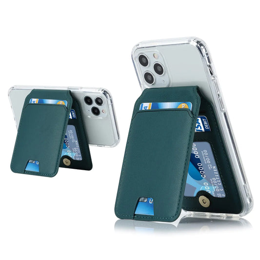 Funda con Billetera Desmontable y MagSafe para iPhone 11 Pro – Transparente/Verde